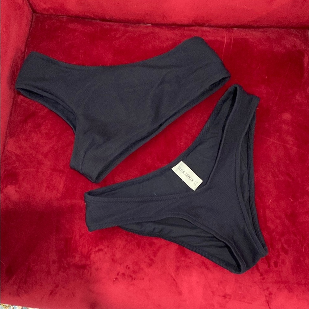 Zulu & Zephyr Black Bikini Set